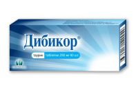 Дибикор 250мг таблетки №60 (ПИК-ФАРМА ООО)